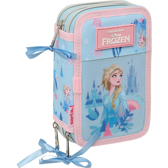 PLUMIER TRIPLE 37 PCS FROZEN  ICE MAGIC SAFTA