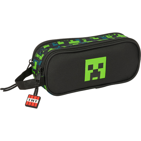PORTATODO DOBLE MINECRAFT  TNT SAFTA