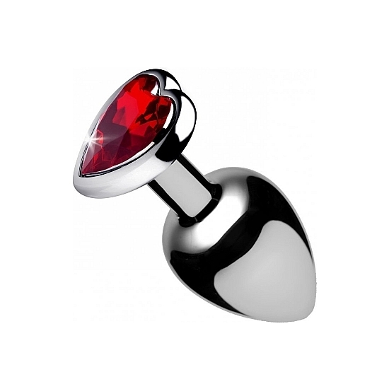 Buy Plug Anal Pequeño Con Gema - Rojo Plug Anal Pequeño Con Gema - Rojo