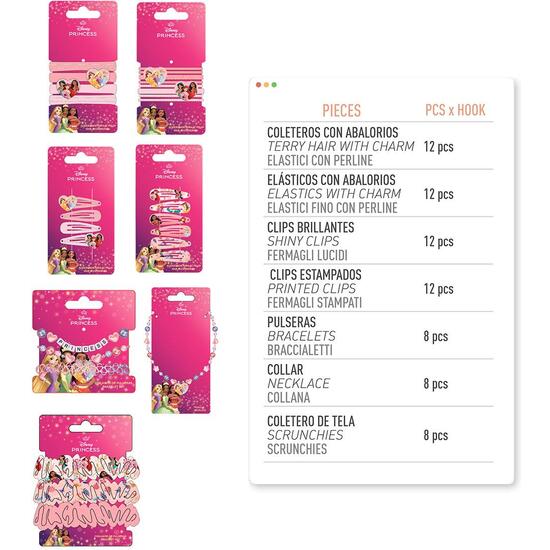 ACCESORIOS PELO DISPLAY PRINCESS