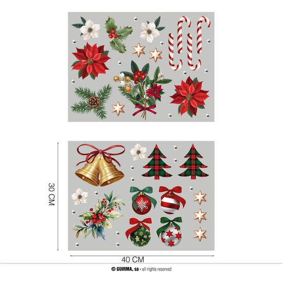 Comprar 2 Hojas De Electroest 30x40cm Accesorios Navidad