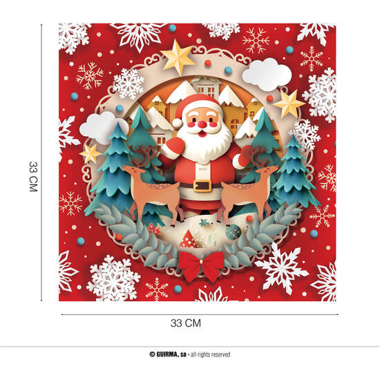 Comprar Bolsa 20 Servilletas Navidad 16.5x16.5 Cm