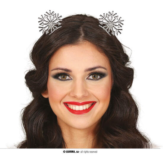 Comprar Diadema Copos De Nieve