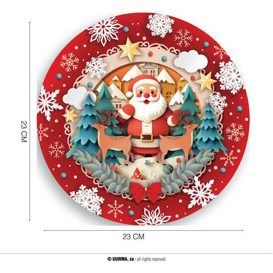 Comprar Bolsa 6 Platos De Navidad 23 Cm