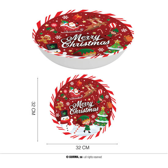 Comprar Bol De Navidad 32 Cms Pvc