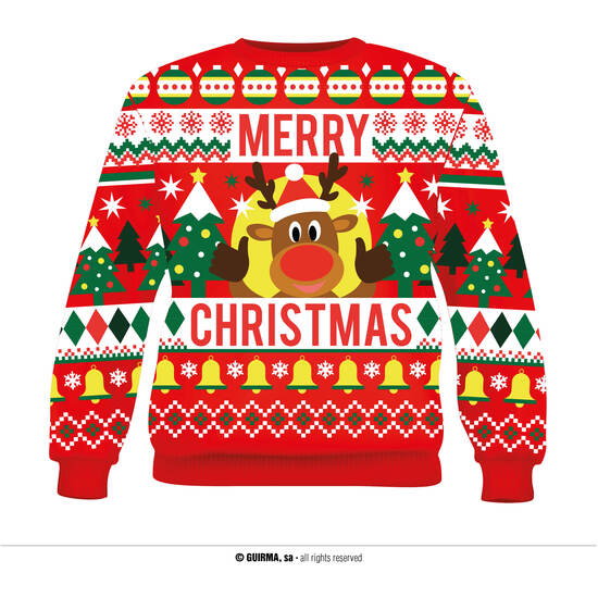 Comprar Jersey Navidad Merry Xmas , Niño, 7-9 Años