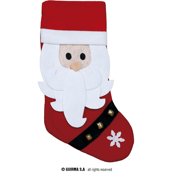 Comprar Bota Noel Con Cascabeles, 48 Cms