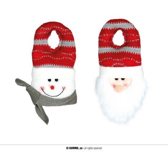 POMO PUERTA NOEL HOMBRE NIEVE SURT. 23 CMS. GUIRMA