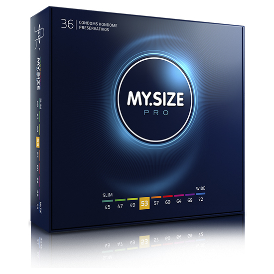 My Size Condoms 53mm - 36uds