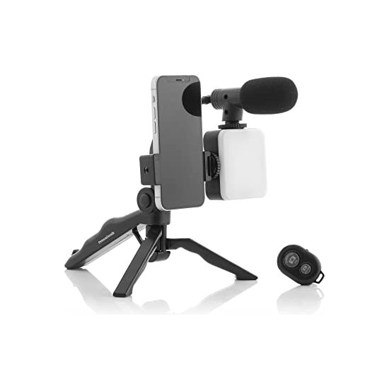 # -15- KIT VLOGGING C/LUZ, MICROFONO Y MANDO PLO
