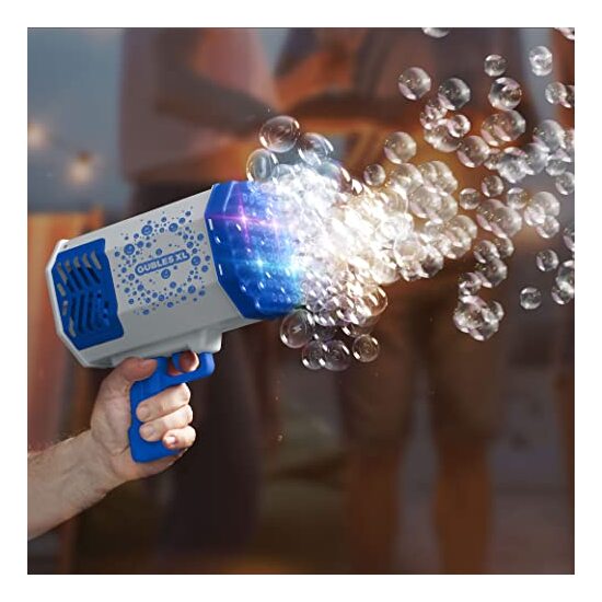 PISTOLA DE BURBUJAS GIGANTE CON LED GUBLES XL INN