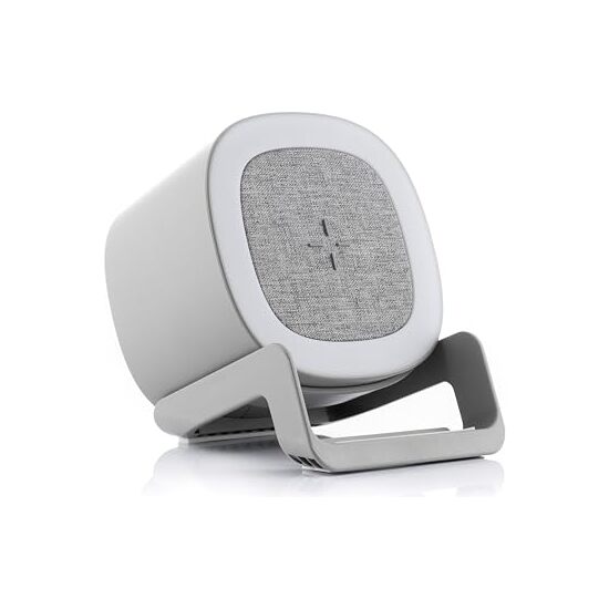 # -8- ALTAVOZ CARGADOR INALAMBRICO CON LED SOUWIS