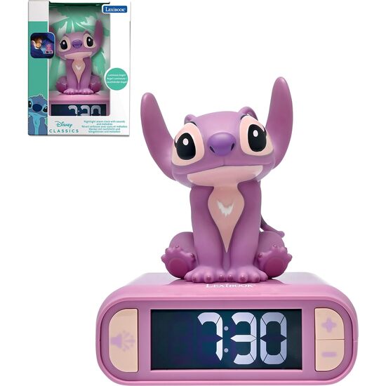 Comprar Reloj Despertador 3d Stitch - Angel