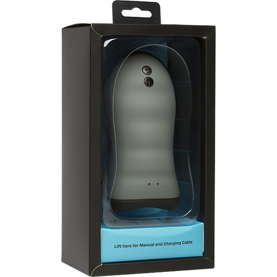OPTIMALE SILICONE MASTURBATOR WITH VIBRATOR AND WARM UP