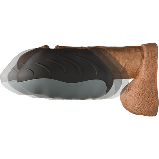 OPTIMALE SILICONE MASTURBATOR WITH VIBRATOR AND WARM UP