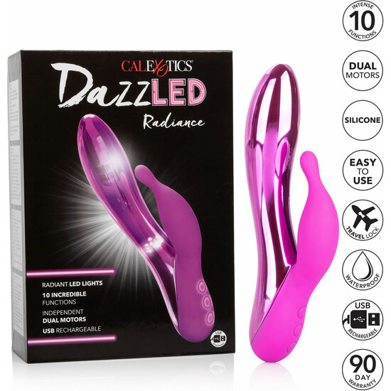 DAZZLED RADIANCE RAMPANT VIBRATOR - PINK