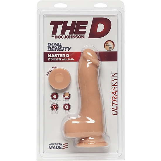 MASTER D REALISTIC PENIS ULTRASKYN 19CM