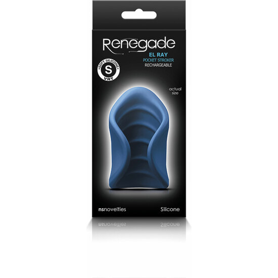 RENEGADE THE RAY POCKET MASTURBATOR WITH VIBRATION