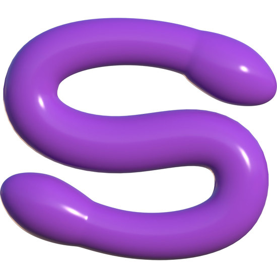 DOUBLE WHAMMY DOUBLE PENIS - PURPLE