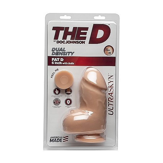 FAT D - REALISTIC PENIS ULTRASKYN 15,7CM - VANILLA