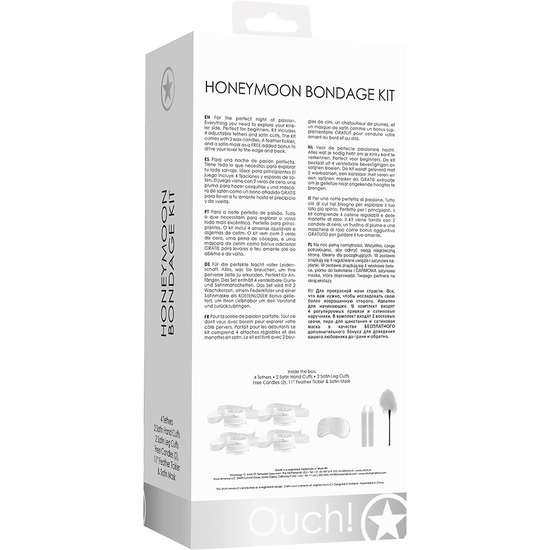 HONEYMOON BONDAGE KIT - WHITE