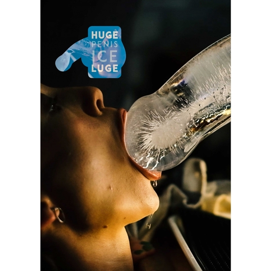 ICE LUGE - HUGE FROZEN PENIS