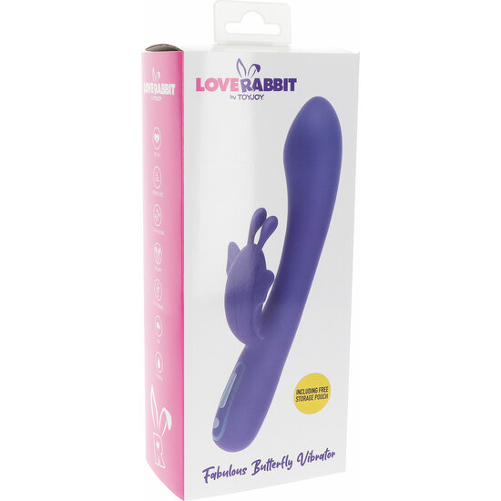 FABULOUS BUTTERFLY VIBRATOR - PURPLE