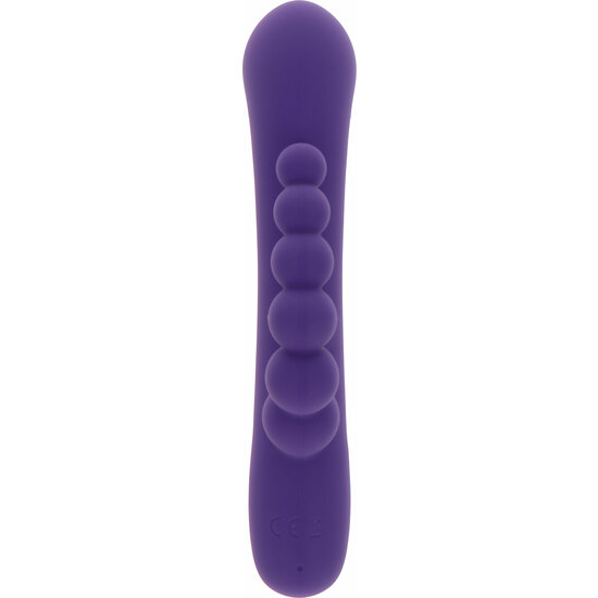 TRIPLE PLEASURE VIBRATOR-PURPLE