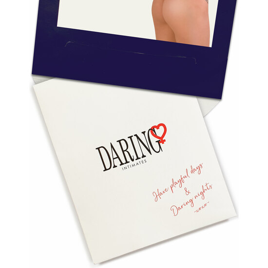 DARING NAOMI STRAPPY CROTCHLESS THONG-RED