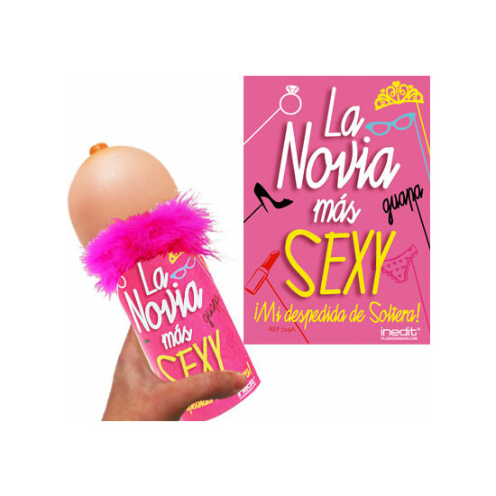 Biberón 28cm la novia más sexy (pecho)