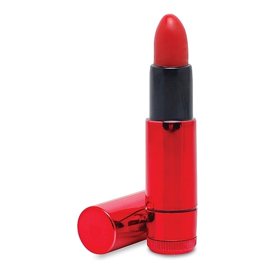 Bala vibradora pintalabios rojo