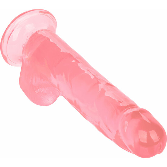 Queen size pene gelatina 25,5cm - rosa (3)