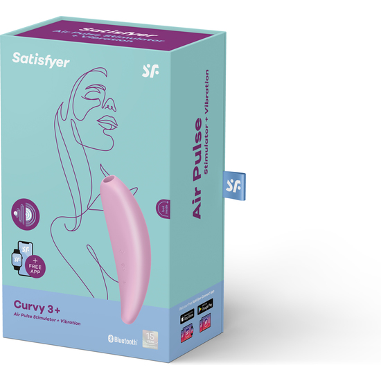 Satisfyer curvy 3+ rosa con app (7)