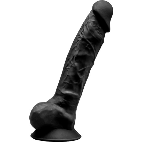 Silexd modelo 1 - pene realístico 20cm negro