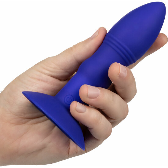 Rimming probe plug anal con pulsera control remoto azul (5)