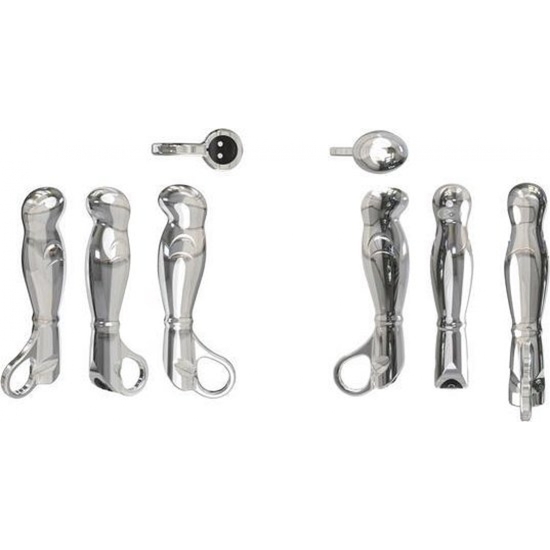 Masajeador de la prostata aluminio fortis - plata (3)