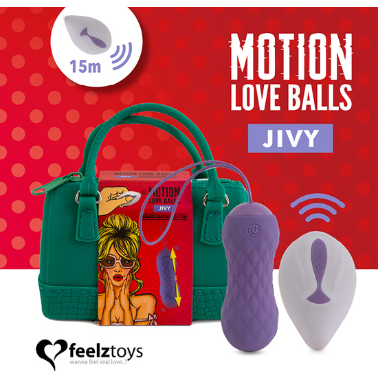 Feelztoys - bolas de amor con movimiento a control remoto jivy