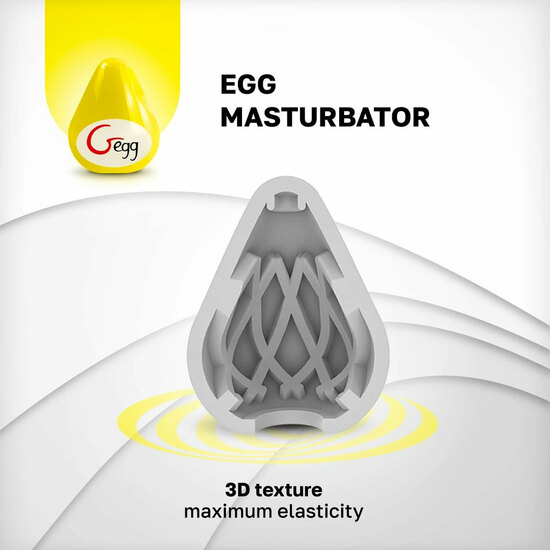 G-egg masturbator - amarillo (5)