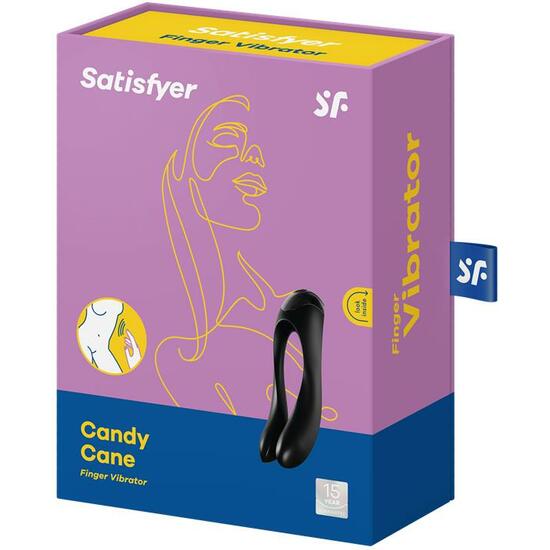 Satisfyer candy cane - negro (6)