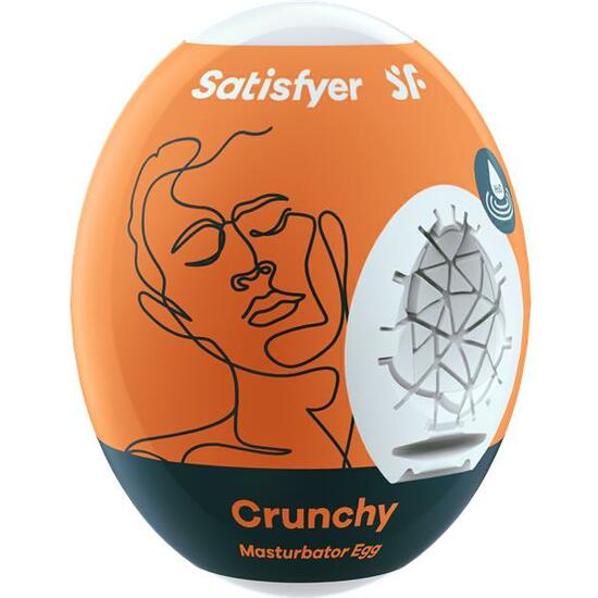 Satisfyer masturbador egg single crunchy (1)