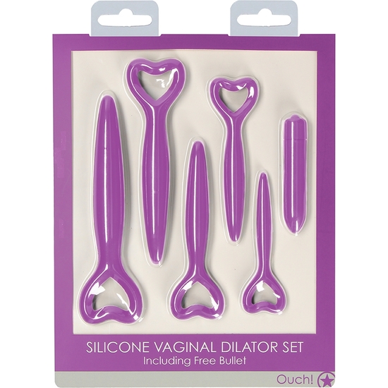 Set dilatadores vaginales - morado (2)