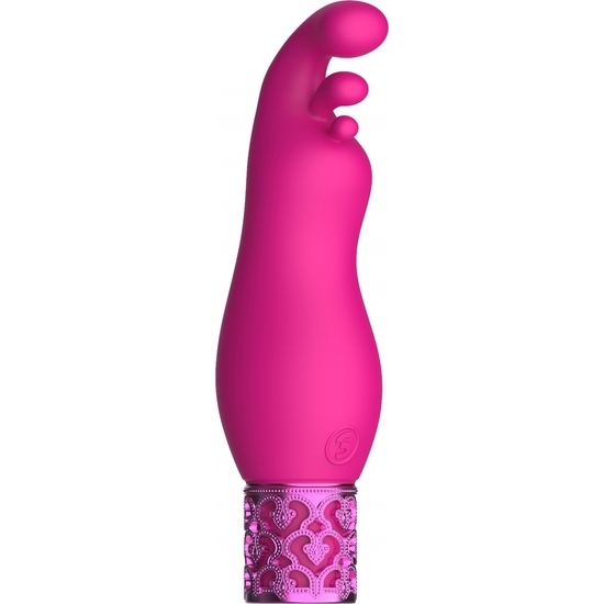 Exquisite bala recargable de silicona rosa