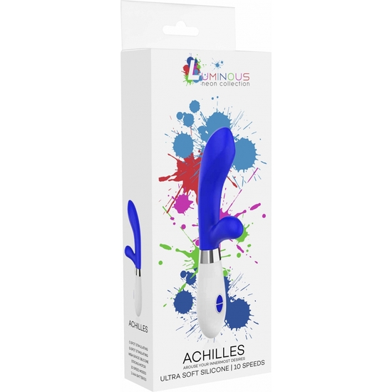 Achilles - ultra soft silicone - 10 speeds - azul (1)