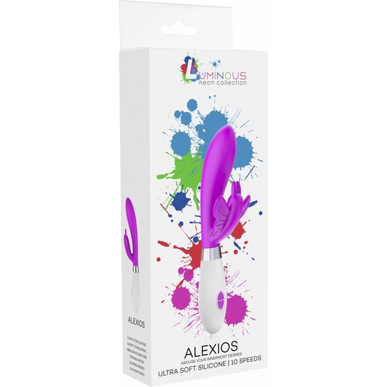 Alexios - ultra soft silicone - 10 speeds - fucsia (2)