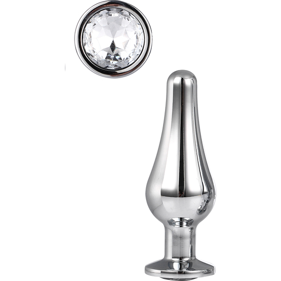 Gleaming love silver pleasure plug s