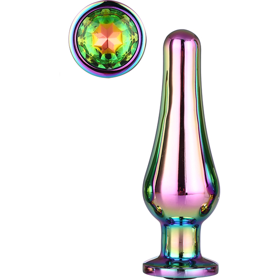 Gleaming love coloured pleasure plug m