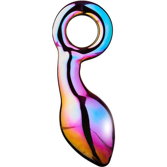 Glamour glass chunky ring plug