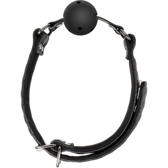 Blaze ball gag diamond black