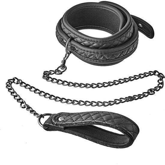 Blaze collar leash diamond black