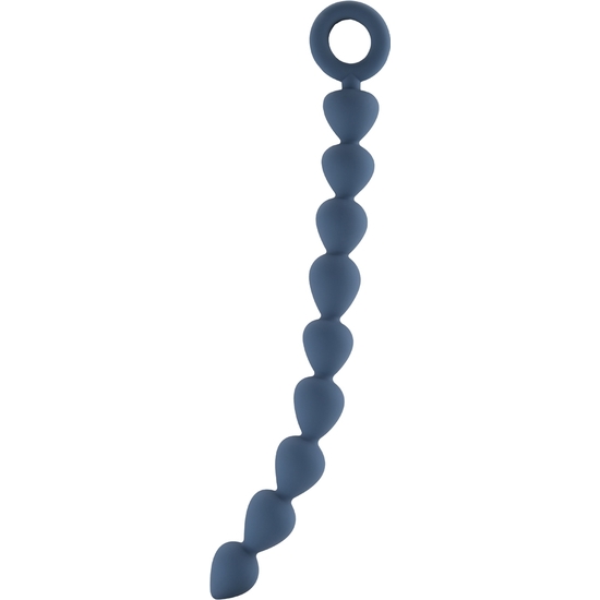 Bead chain - bolas anales azul (2)
